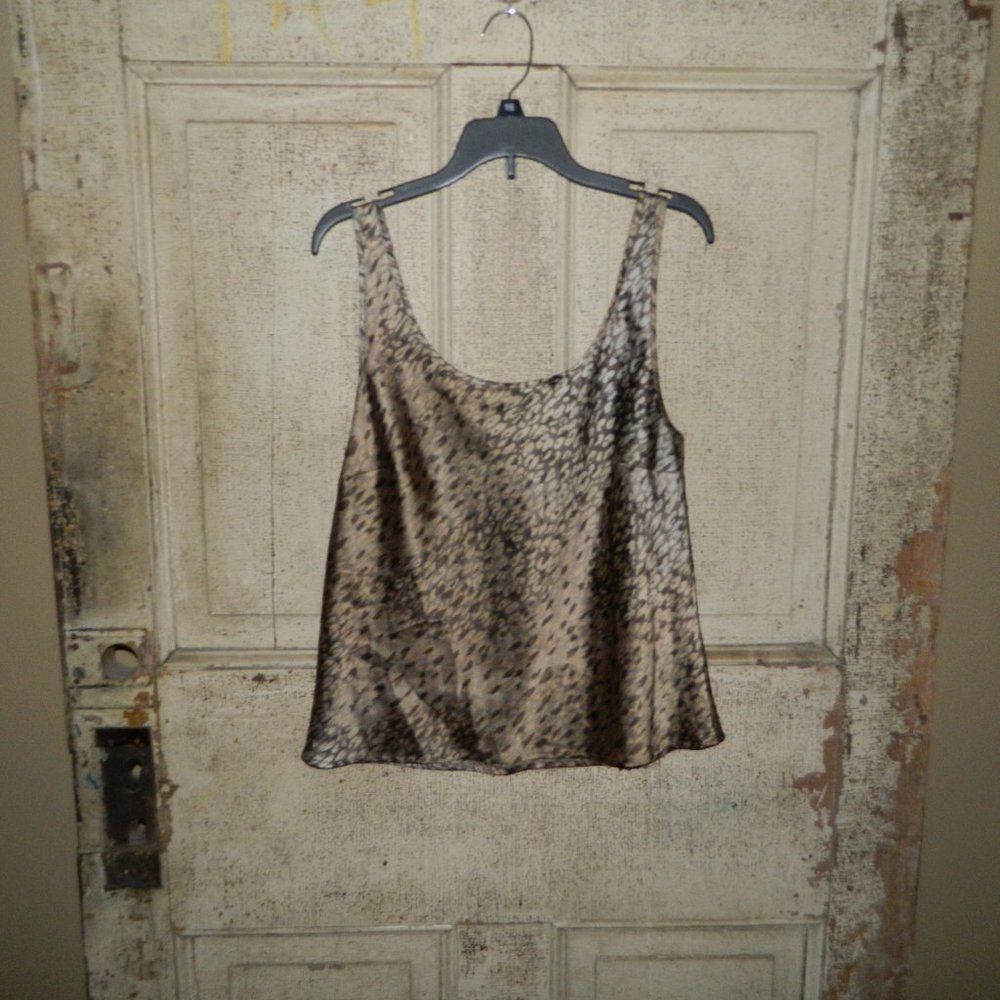 VICTORIA'S SECRET Top Camisole Animal Print Tank Size M (GG-10)